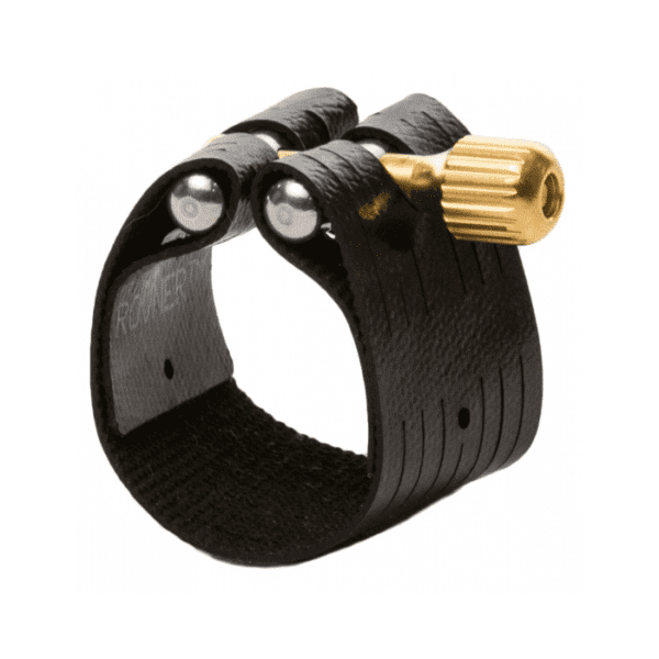 Rovner | 'Dark' Saxophone Ligature and Plastic Cap | All sizes