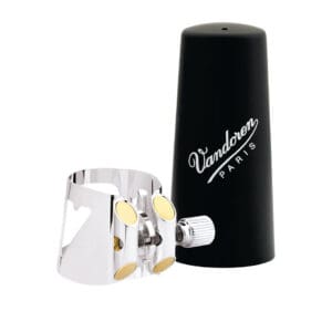 Vandoren | LC04P Optimum Bass Clarinet Ligature with Plastic Cap