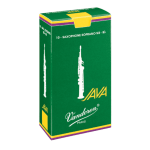 Vandoren | Green Java Soprano Saxophone Reeds | SR30