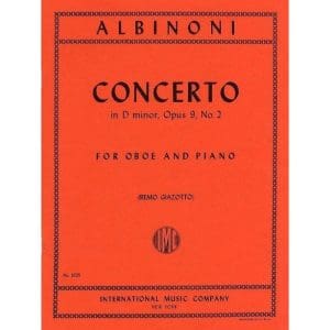 Tomaso Albinoni | Concerto in D minor, Opus 9, No 2 | IMC