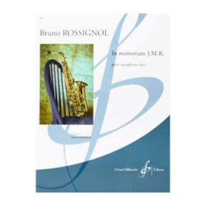 Bruno Rossignol | In Memoriam JMR | Billaudot