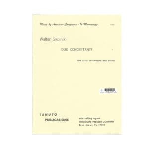 Walter Skolnik | Duo Concertante | Theodore Presser