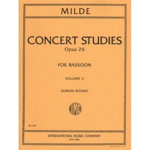Ludwig Milde | 50 Concert Studies Opus 26, Volume II | IMC