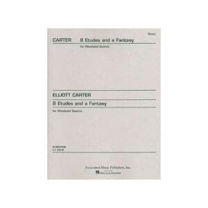Elliott Carter | 8 Etudes and a Fantasy - Study Score | Associated Music Publishers