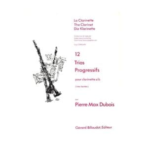 Pierre Max Dubois | 12 TRIOS PROGRESSIFS (Tres Faciles) | Billaudot