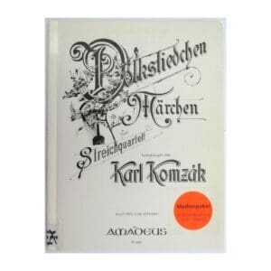 K Komzak (hotz, D) | Fairy Tale and Folk Song Op135 | Boosey & Hawkes