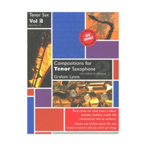 Graham Lyons | Compositions for Tenor Saxophone Volume 2 | Useful Music