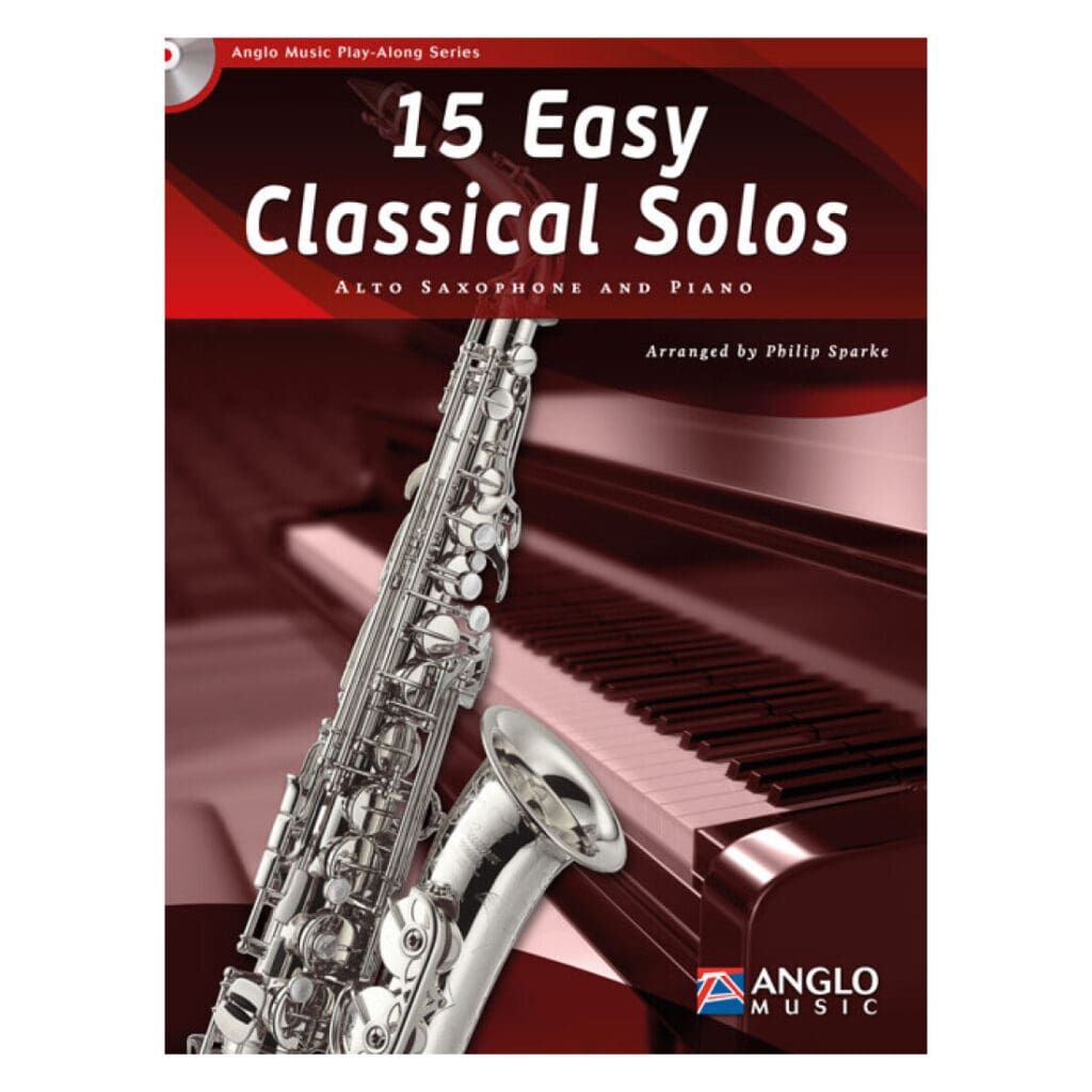 15 Easy classical solos Alto Saxophone and Piano Howarth of London