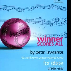 J Dillon | Winner Scores all for Oboe WITH CD | Brass Wind