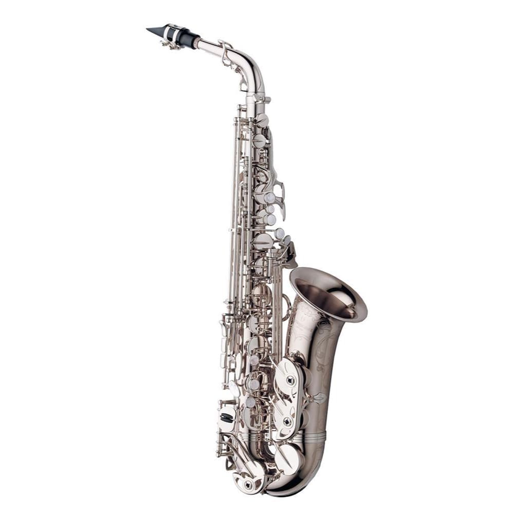 Silver plated alto saxophone hotsell