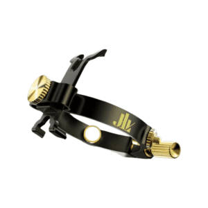 JLV Sound | Alto Saxophone Ligature for Ebonite Mouthpiece | Black Edition