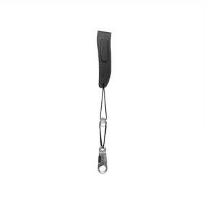 D'Addario | Padded Leather Saxophone Strap with Nickel Snap Hook | DWLSBK-SM
