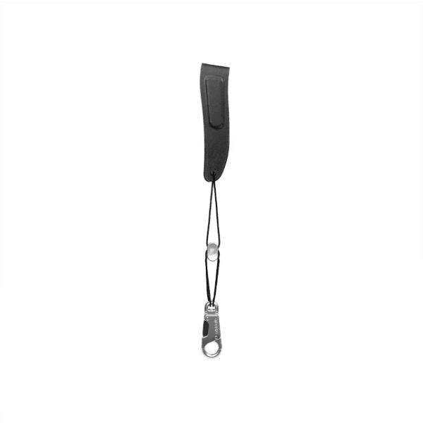 D'Addario | Padded Leather Saxophone Strap with Nickel Snap Hook | DWLSBK-SM