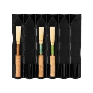Reeds 'n Stuff | Hexagon Reed Case for 6 Oboe Reeds: Black