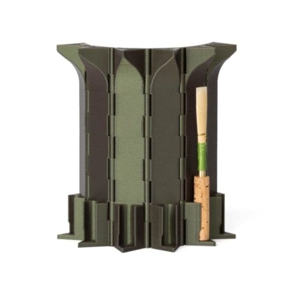 Reeds 'n Stuff | Hexagon Reed Case for 6 Oboe Reeds: Moss Green
