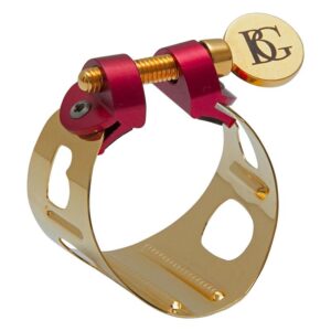 BG | LDT0 Duo Gold Lacquered Tenor Saxophone Ligature and Cap