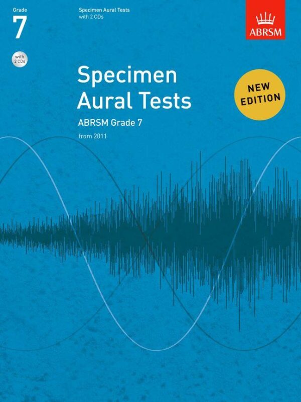Abrsm | Specimen Aural Tests New Edition from 2011 Grade 7 with CD | Abrsm Publishing