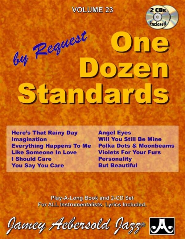 Jamey Aebersold | Vol 23 - One Dozen Standards | Jamey Aebersold Jazz