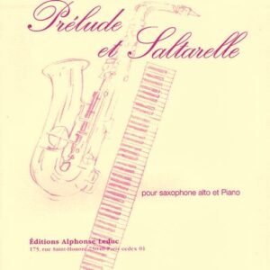 R Planel | Prelude et Saltarelle | Leduc