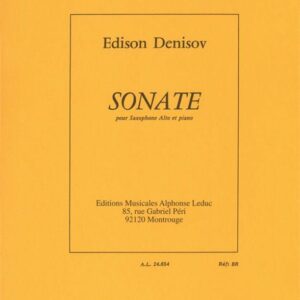 Edison Denisov | Sonata | Leduc