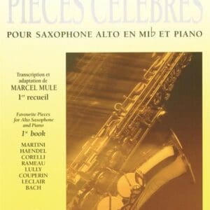 Mark Buckingham | Pieces Celebres pour Saxophone Alto et Piano 1st Book | Leduc