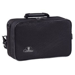 Ortola | Bb/A Clarinet Square Shoulder Case | Black | 181