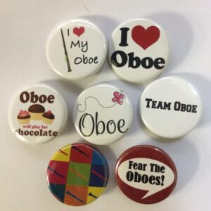 Howarth | Oboe Round Button Badges