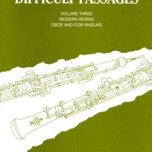 Evelyn Rothwell | Difficult Passages - Volume three | Boosey & Hawkes