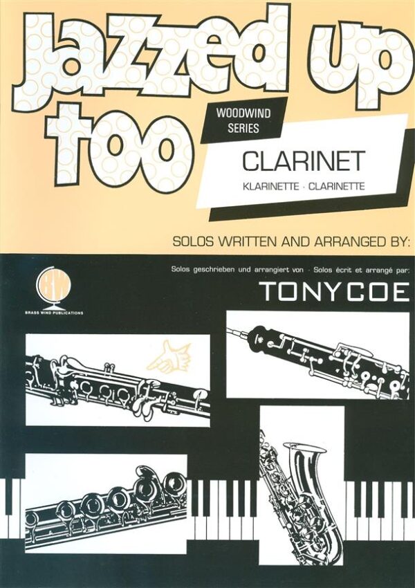 Tony Coe | Jazzed Up Too for Clarinet and Piano (Coe) | Brass Wind