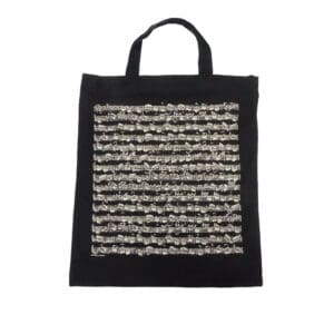 Black Sheet Music Tote Bag