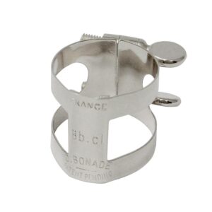 Bonade | Inverted Eb Clarinet Ligature | Nickel