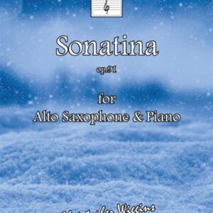 Christopher Wiggins | Sonatina op.91A for Alto Saxophone and Piano | Christopher Wiggins
