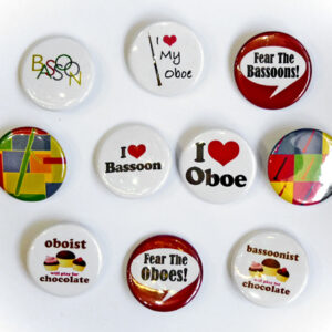 Howarth | Bassoon Round Button Badges