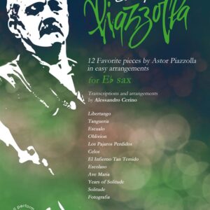 Astor Piazzolla | Easy Piazzolla for Alto Saxophone | Edizioni Curci