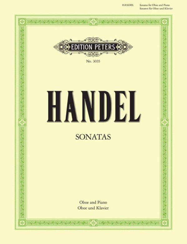 George Frideric Handel | Sonatas C Minor (HWV366) & G minor (HWV364a) | Peters Edition