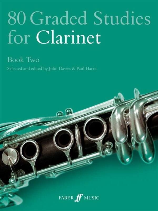 Davies & Harris | 80 Graded Studies for Clarinet, Bk 2 | Faber