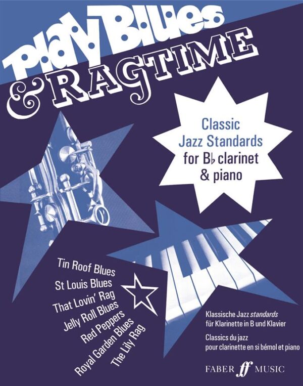 Alan Gout | Play Blues and Ragtime for clarinet and piano | Faber