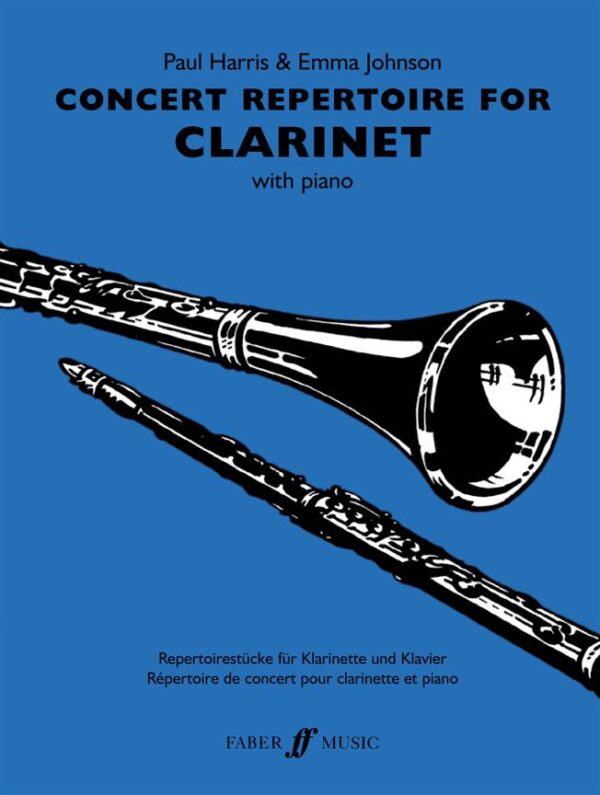 P. Harris E. Johnson | Concert Repertoire for Clarinet and Piano | Faber