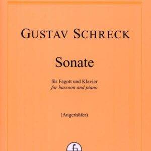 Alain Craens | Sonate für Fagott und Klavier | Hofmeister