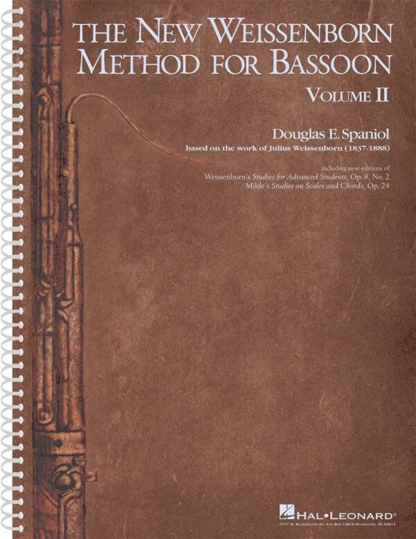Douglas Spaniol | The New Weissenborn Method for Bassoon Volume 2 | Hal Leonard