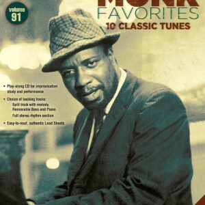 Jazz Play Along | Jazz Play Along Volume 91:Thelonious Monk | Hal Leonard
