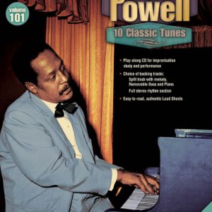 Mark Taylor | Jazz playalong volume 101: Bud Powell, 10 classic tunes | Hal Leonard