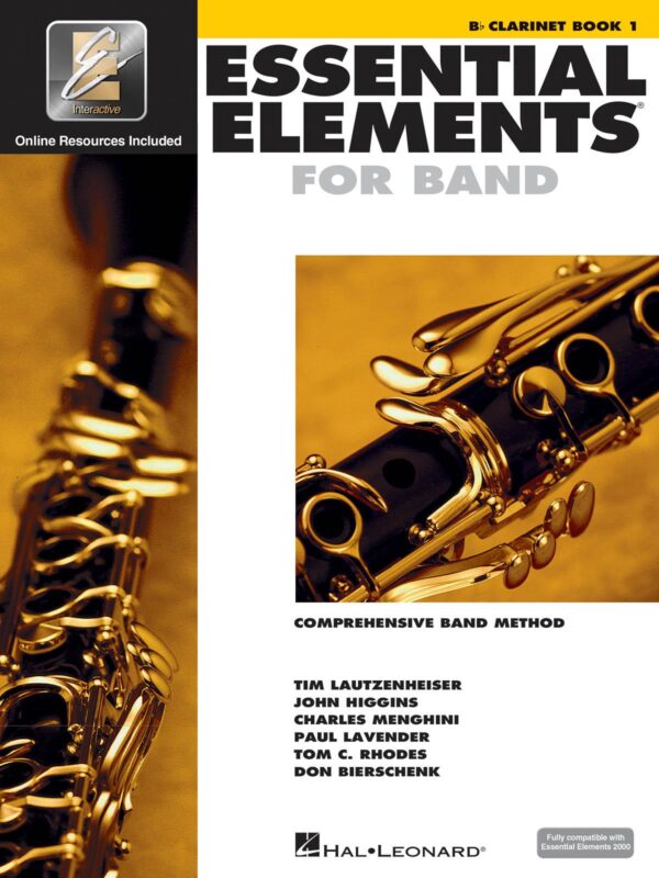 Essential Elements 2000 - Clarinet Book I with DVD & CD | Hal Leonard