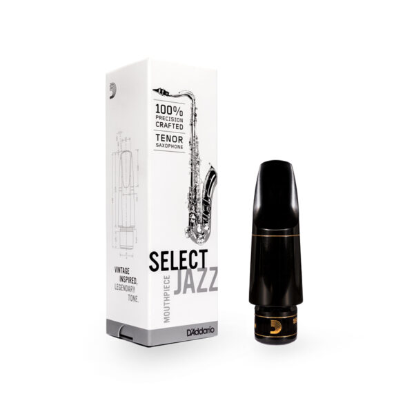 D'Addario | Select Jazz Tenor Saxophone Mouthpiece