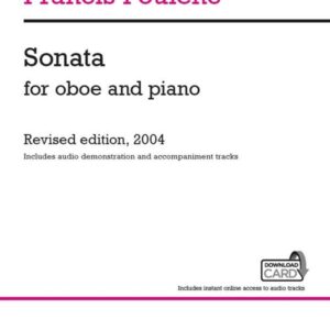 Francis Poulenc | Sonata for oboe and piano - revised edition 2004 | Chester