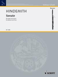 Paul Hindemith | Sonate für Fagott und Piano | Schott