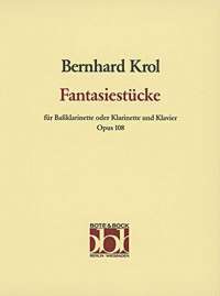 Bernhard Krol | Fantasiestucke Op108 for Bass clarinet and Piano | Bote & Bock