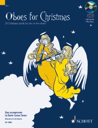 Sergio Crozzoli | Oboes for Christmas - 20 Christmas carols for one or two oboes  (book + cd) | Schott