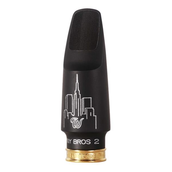Theo Wanne | NY Bros 2 Hard Rubber Alto Saxophone Mouthpiece