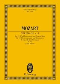 Stephen Cottrell | Serenade a 13 No. 10, Bb major "Gran Partita", KV 361 Study Score | Eulenberg